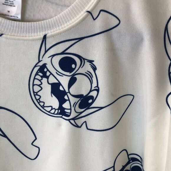 Disney Lilo and Stitch Pullover Sweatshirt Sz M - Picture 3 of 5